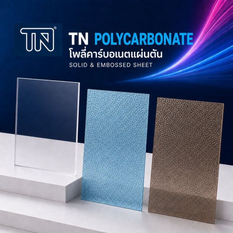โพลี่คาร์บอเนต TN แผ่นตัน